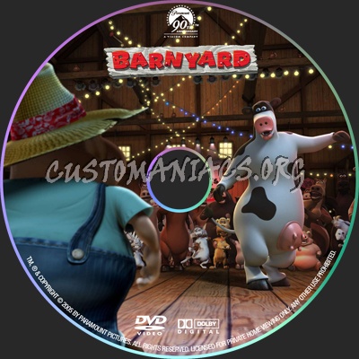 Barnyard dvd label