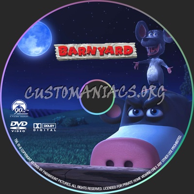 Barnyard dvd label