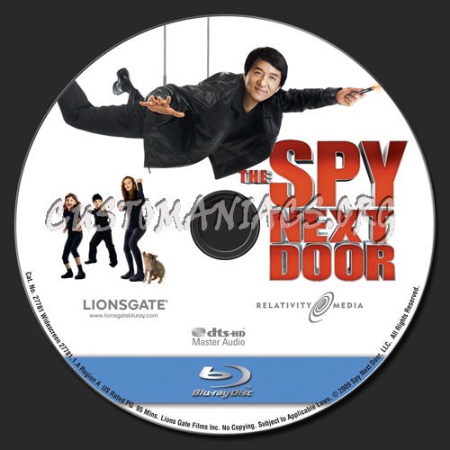The Spy Next Door blu-ray label