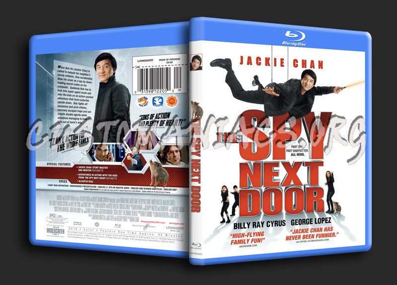 The Spy Next Door blu-ray cover