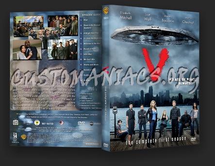 V (2009) Season 1 dvd cover