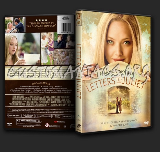 Letters to Juliet dvd cover