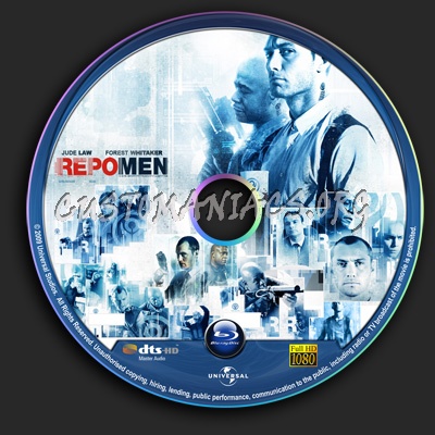 Repomen blu-ray label