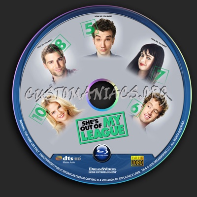 She's Out Of My League blu-ray label