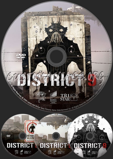 District 9 dvd label