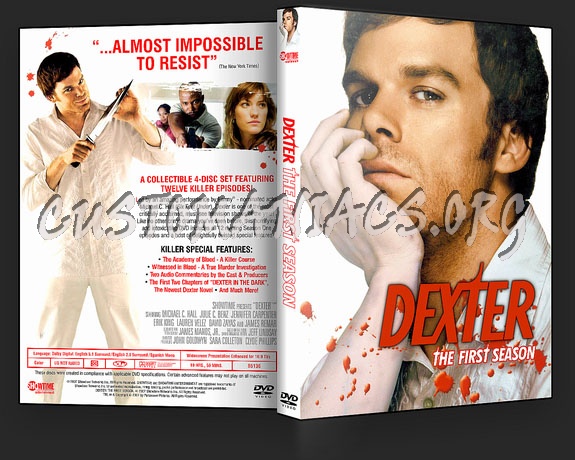 Dexter Season 1 dvd cover