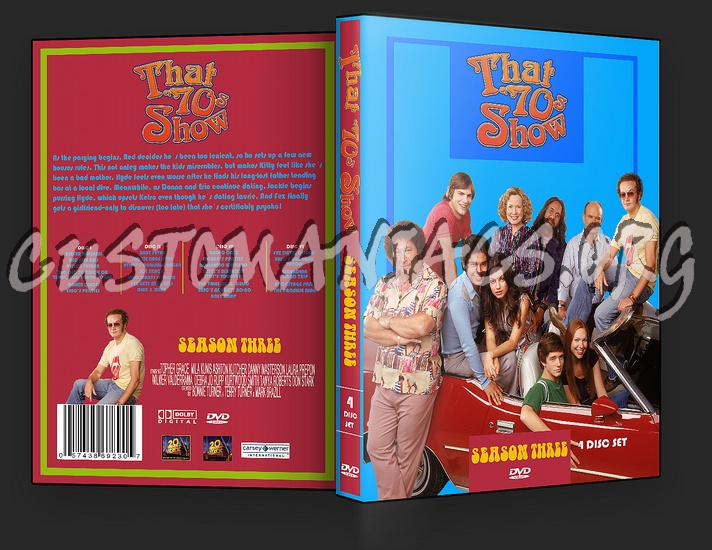 That '70s Show Season 3 dvd cover