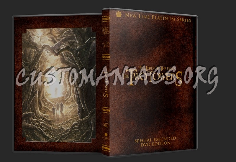 The Lord of the Rings: The Two Towers Extended Edition dvd cover