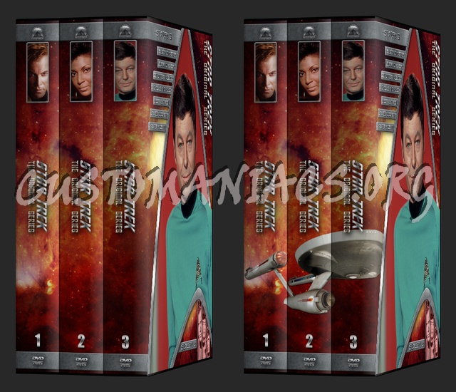 Star Trek The Original Series - TV-Collection Set dvd cover
