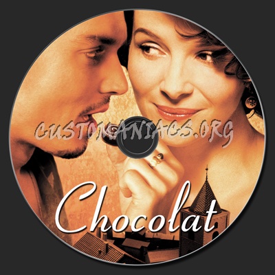 Chocolat dvd label