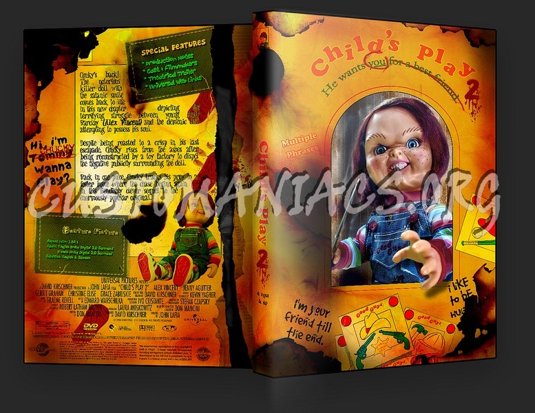 Child's Play 2 dvd cover