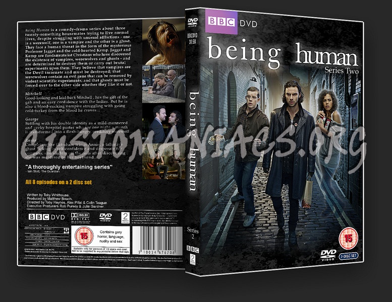 Being Human Series 2 dvd cover