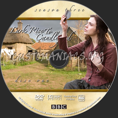 Lark Rise To Candleford Season 3 dvd label