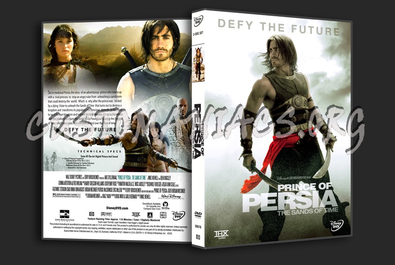 Prince of Persia: The Sands of Time dvd cover