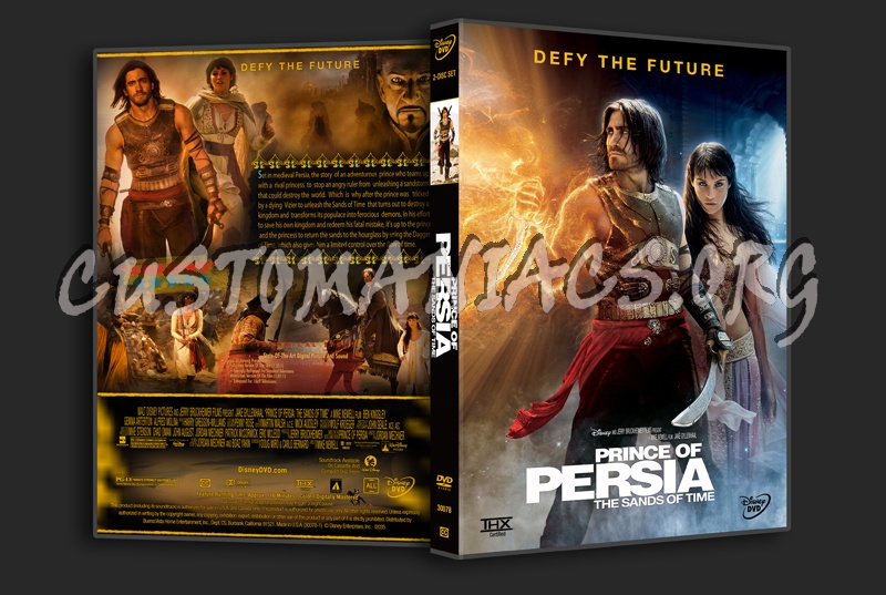 Prince of Persia: The Sands of Time dvd cover