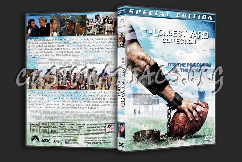 The Longest Yard Collection dvd cover