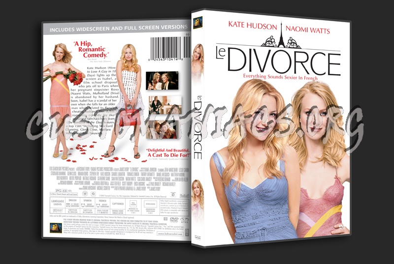 Le Divorce dvd cover