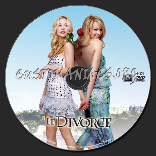 Le Divorce dvd label