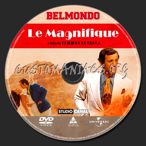 Le Magnifique dvd label