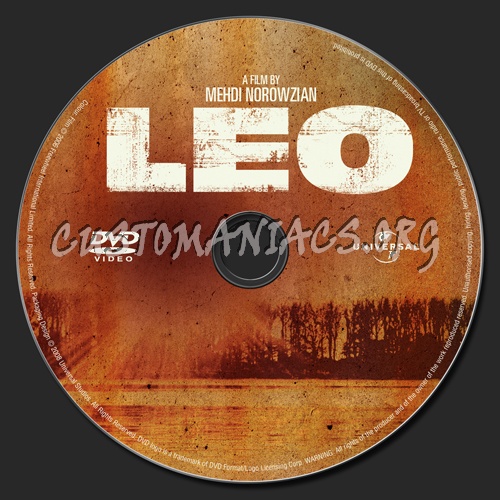 Leo dvd label