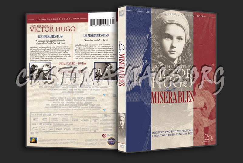 Les Miserables dvd cover
