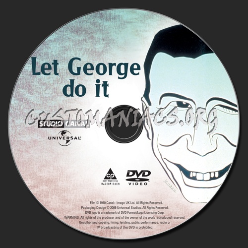 Let George Do It dvd label