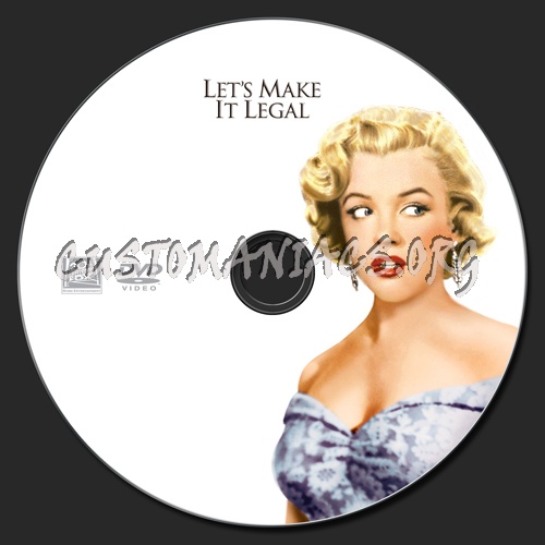 Let's Make it Legal dvd label