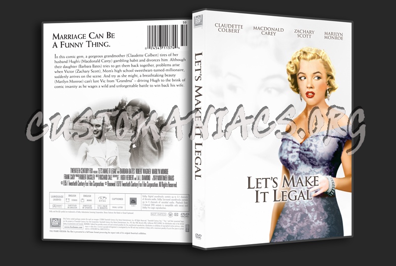 Let's Make it Legal dvd cover