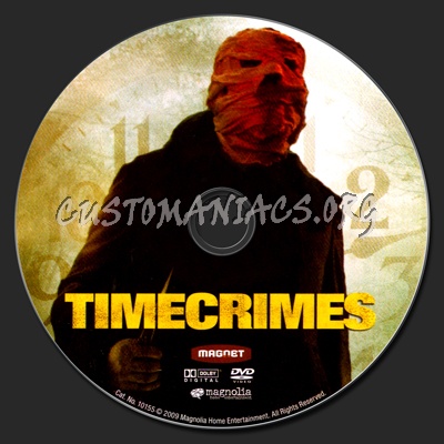 Timecrimes (Los Cronocrmenes) dvd label