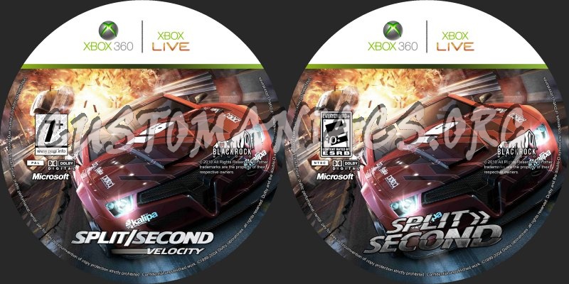 Split Second Dvd Label Dvd Covers Labels By Customaniacs Id Free Download Highres Dvd Label