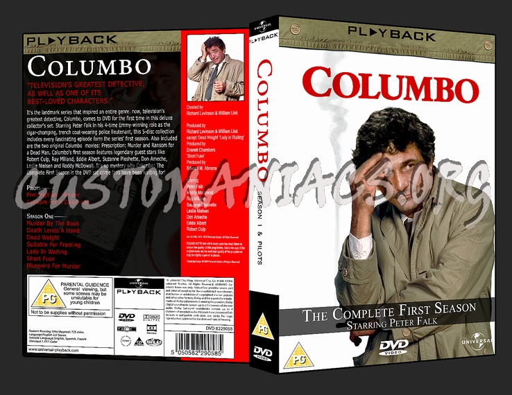 Columbo Season 1 dvd cover