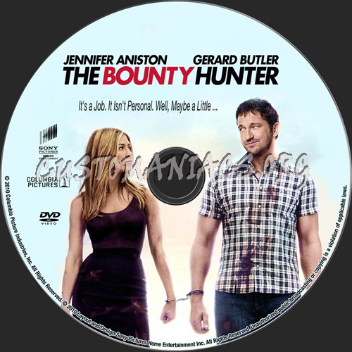 The Bounty Hunter dvd label