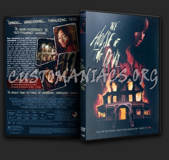 The House of the Devil dvd cover