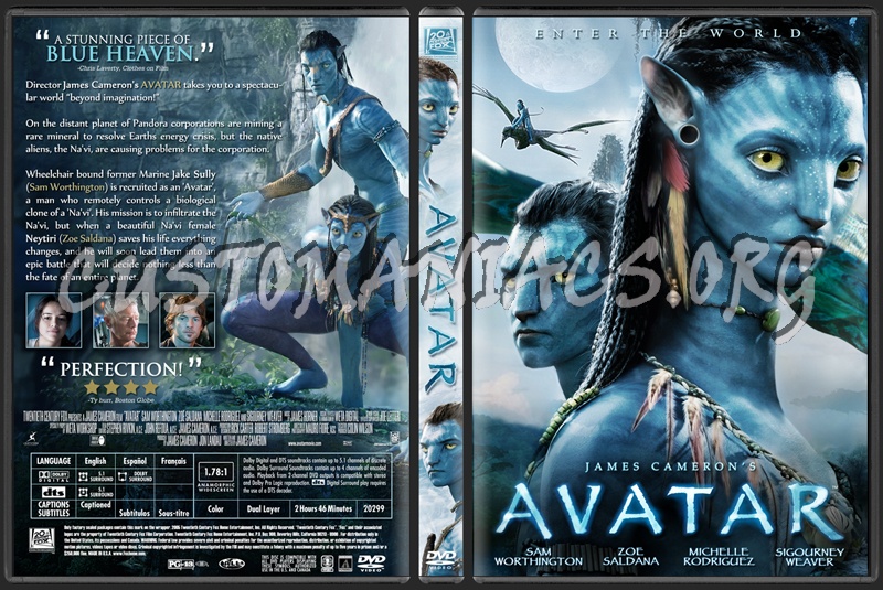 Avatar dvd cover