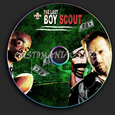 The Last Boy Scout dvd label