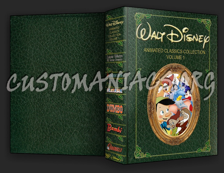Walt Disney Animated Classics Collection dvd cover
