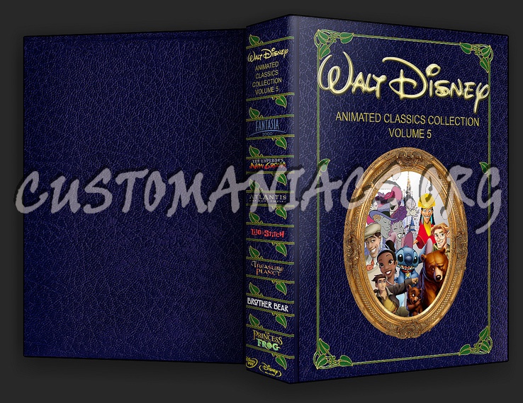 Walt Disney Animated Classics Collection dvd cover
