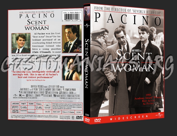 Scent of a Woman dvd cover