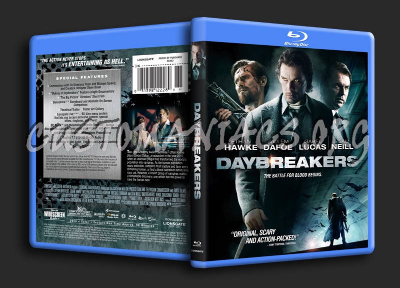 Daybreakers blu-ray cover