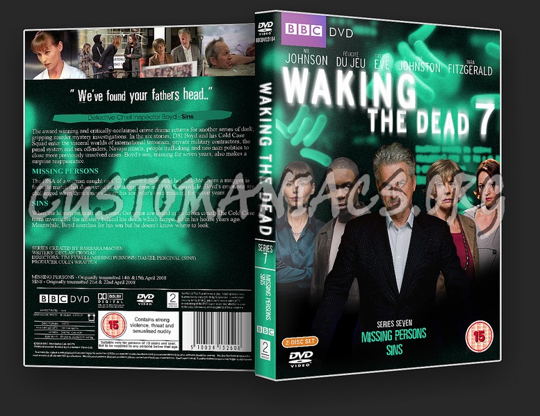Waking The Dead Series 7 dvd cover