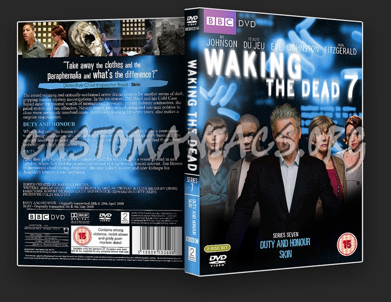 Waking The Dead Series 7 dvd cover