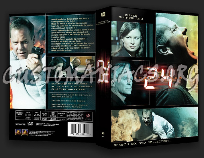 24 Season 6 dvd cover