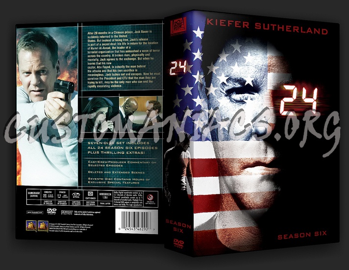 24 Season 6 dvd cover