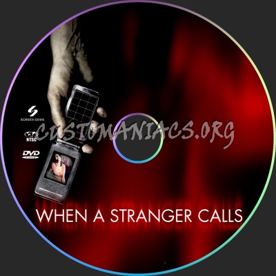 When A Stranger Calls dvd label