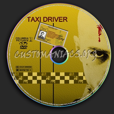 Taxi Driver dvd label