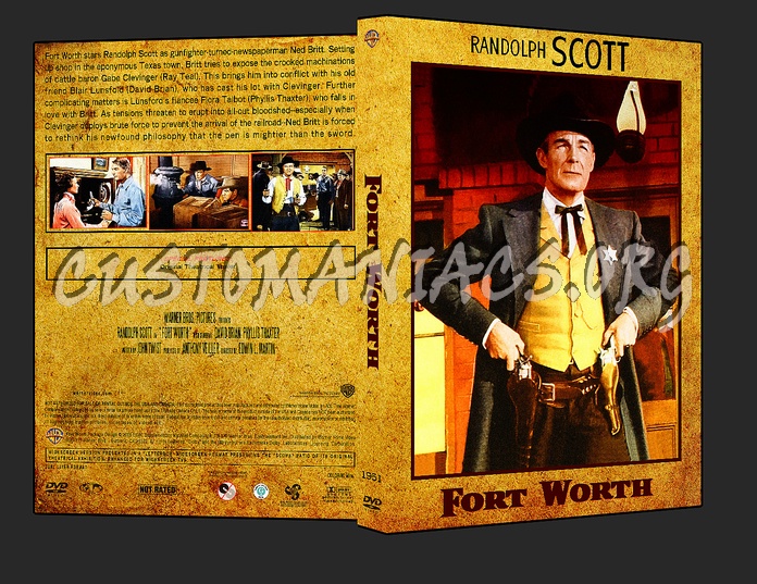 Western Collection - Fort Worth 1951 dvd cover
