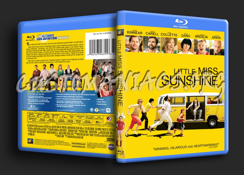 Little Miss Sunshine blu-ray cover