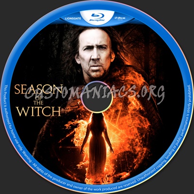 Season of the Witch blu-ray label
