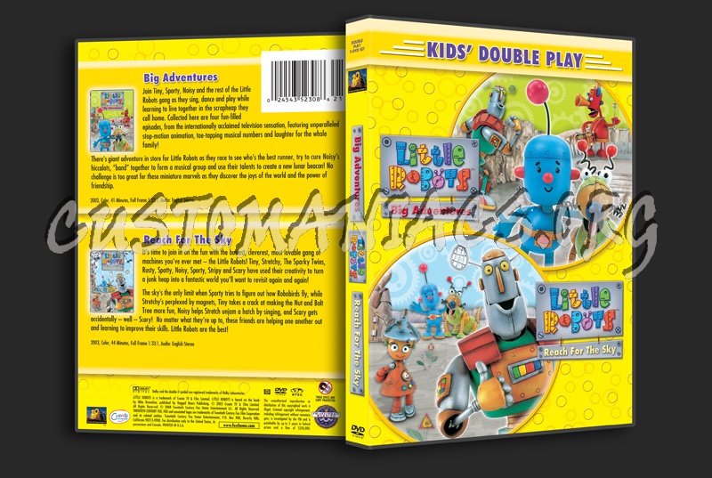 Little Robots Big Adventures / Reach for the Sky dvd cover