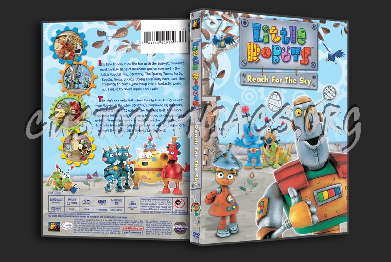 Little Robots Reach for the Sky dvd cover